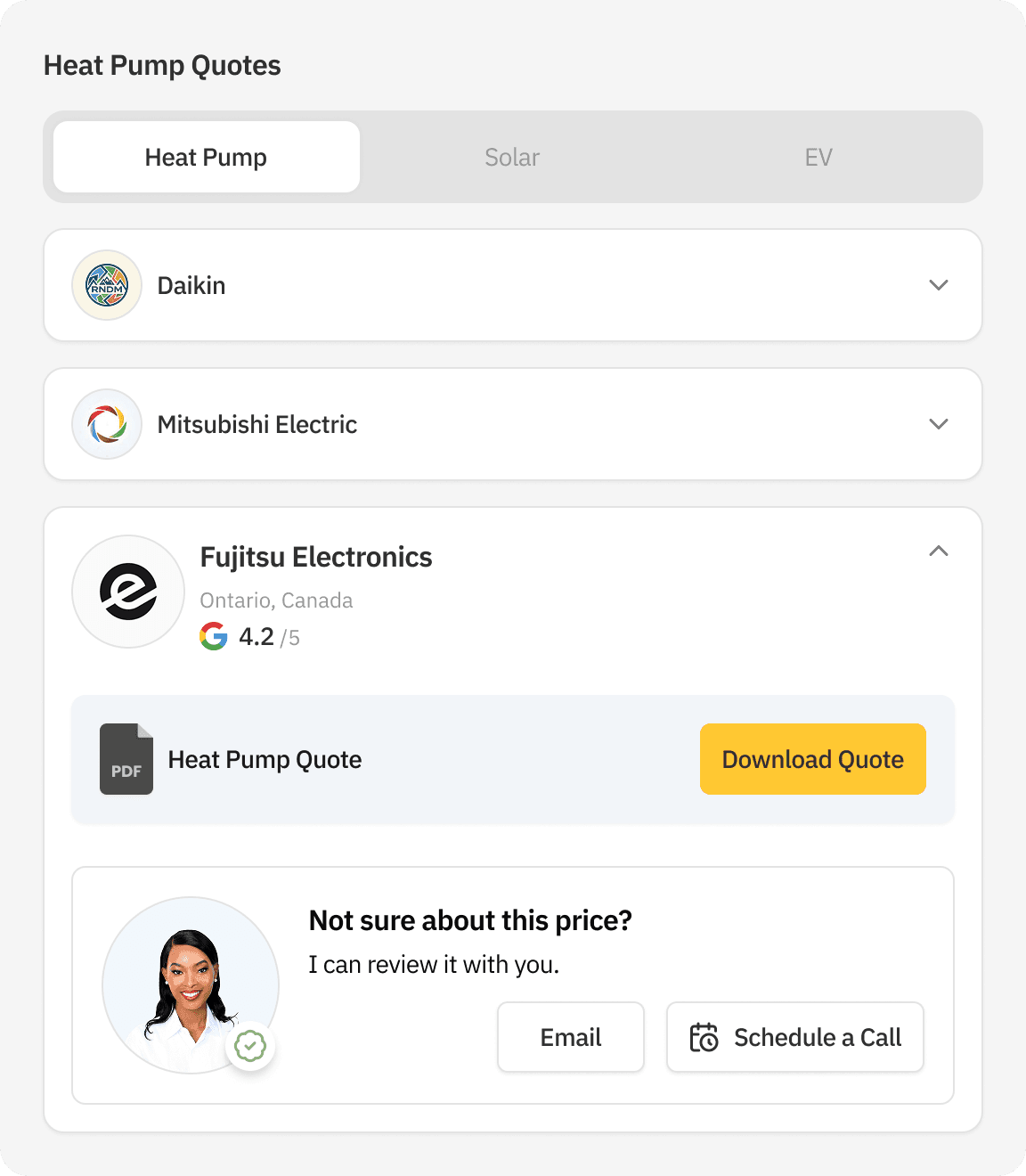 Get & Compare Quotes