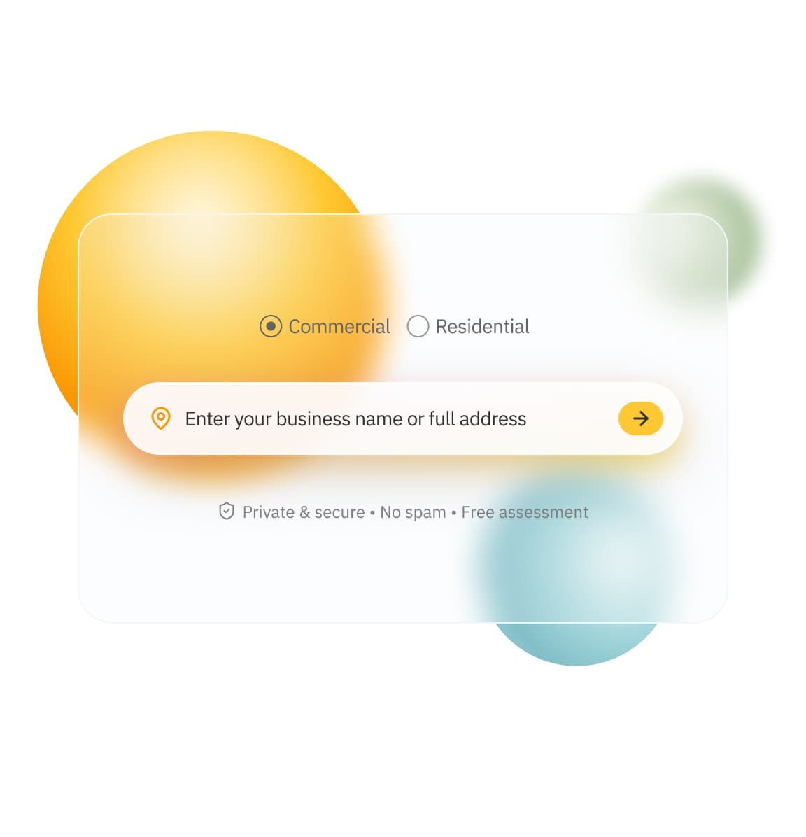 Enter your address