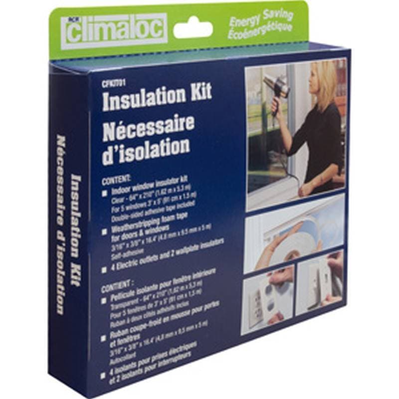 Climaloc Window and Outlet Insulation Kit