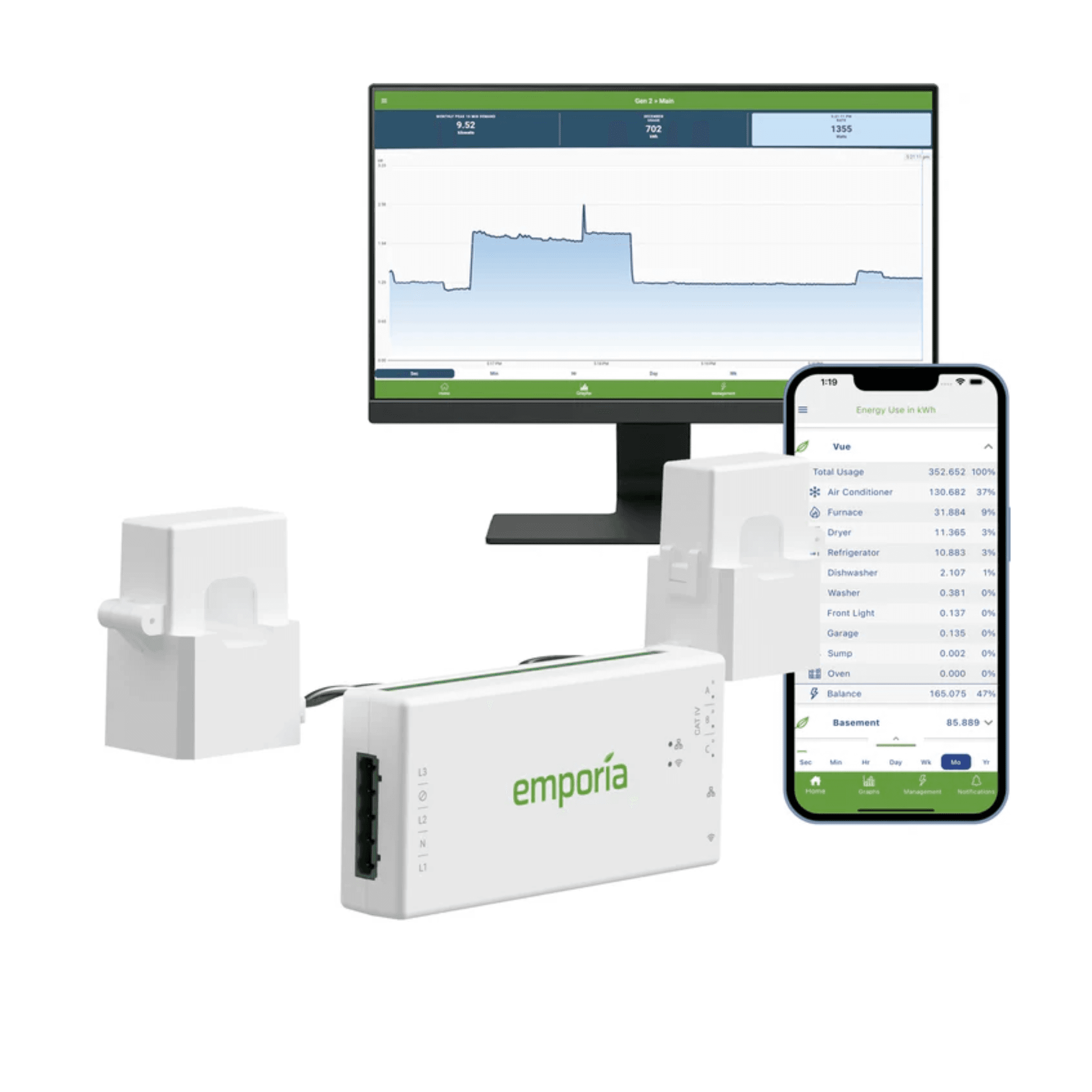 Emporia Vue 3 Home Energy Monitor
